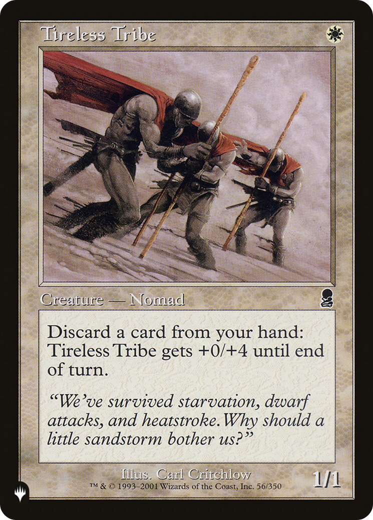 Tireless Tribe [The List Reprints] - The Mythic Store | 24h Order Processing