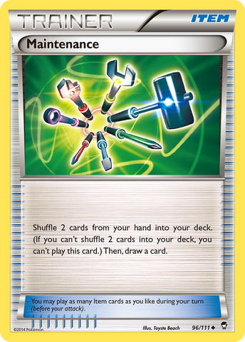 Maintenance (96/111) [XY: Furious Fists] - The Mythic Store | 24h Order Processing