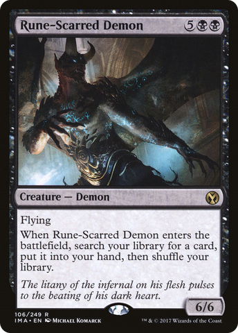 Rune-Scarred Demon [Iconic Masters] - The Mythic Store | 24h Order Processing