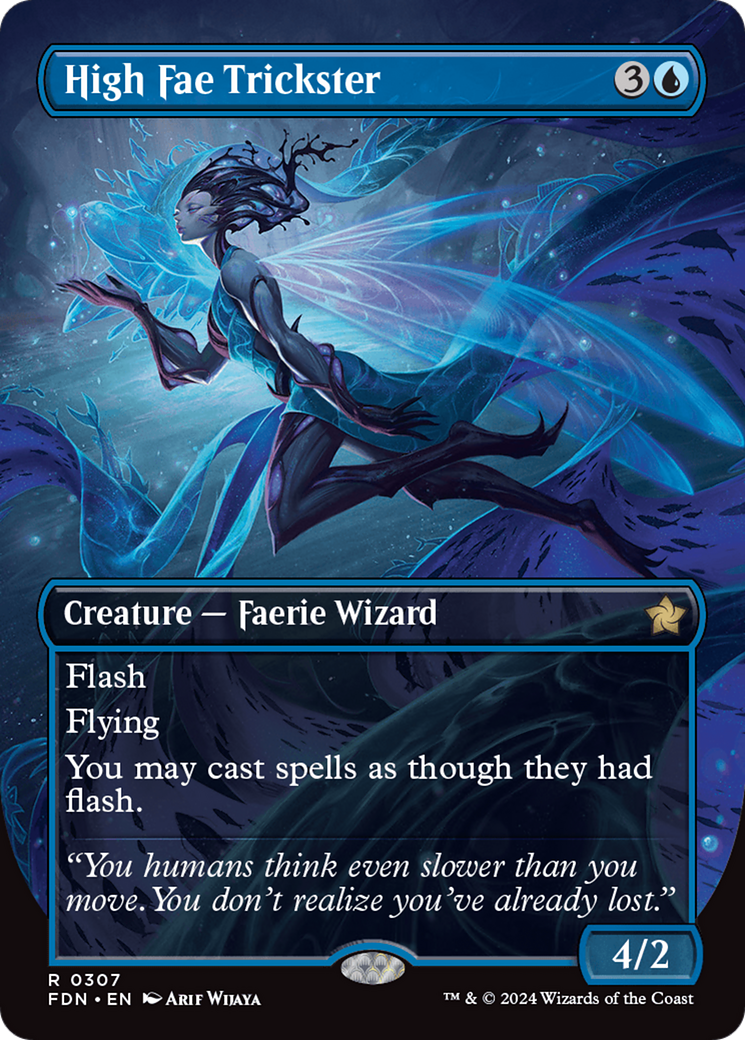 High Fae Trickster (Borderless) [Foundations]