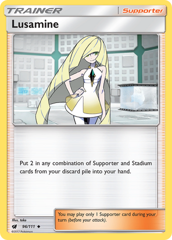 Lusamine (96/111) [Sun & Moon: Crimson Invasion] - The Mythic Store | 24h Order Processing
