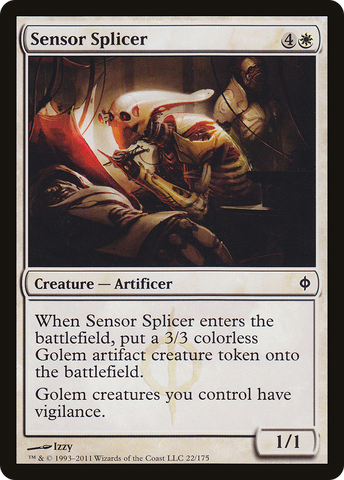 Sensor Splicer [New Phyrexia] - The Mythic Store | 24h Order Processing
