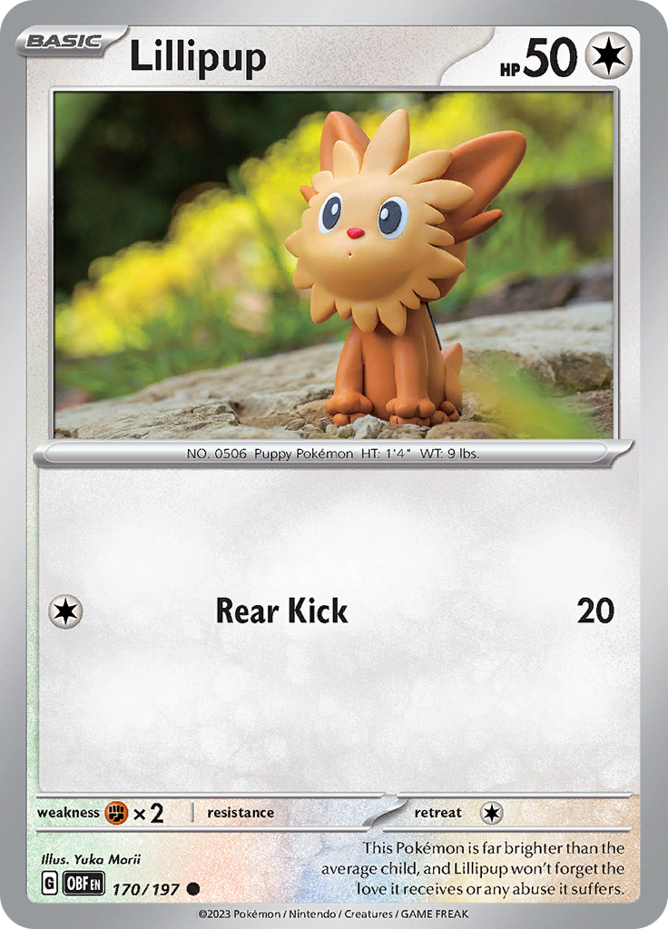 Lillipup (170/197) [Scarlet & Violet: Obsidian Flames] - The Mythic Store | 24h Order Processing