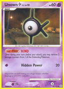 Unown K (68/132) [Diamond & Pearl: Secret Wonders] - The Mythic Store | 24h Order Processing