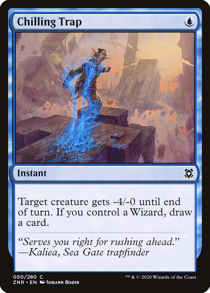 Chilling Trap [Zendikar Rising] - The Mythic Store | 24h Order Processing