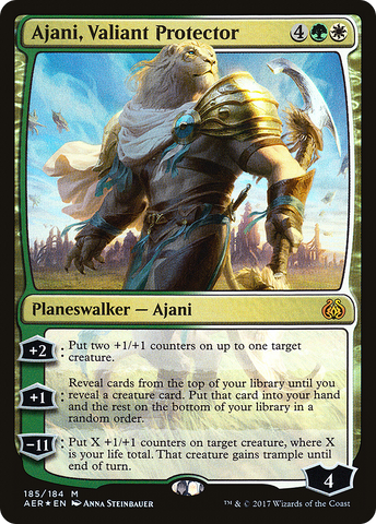 Ajani, Valiant Protector [Aether Revolt] - The Mythic Store | 24h Order Processing