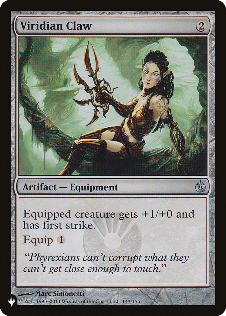 Viridian Claw [The List Reprints] - The Mythic Store | 24h Order Processing