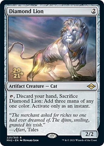 Diamond Lion [Modern Horizons 2 Prerelease Promos] - The Mythic Store | 24h Order Processing