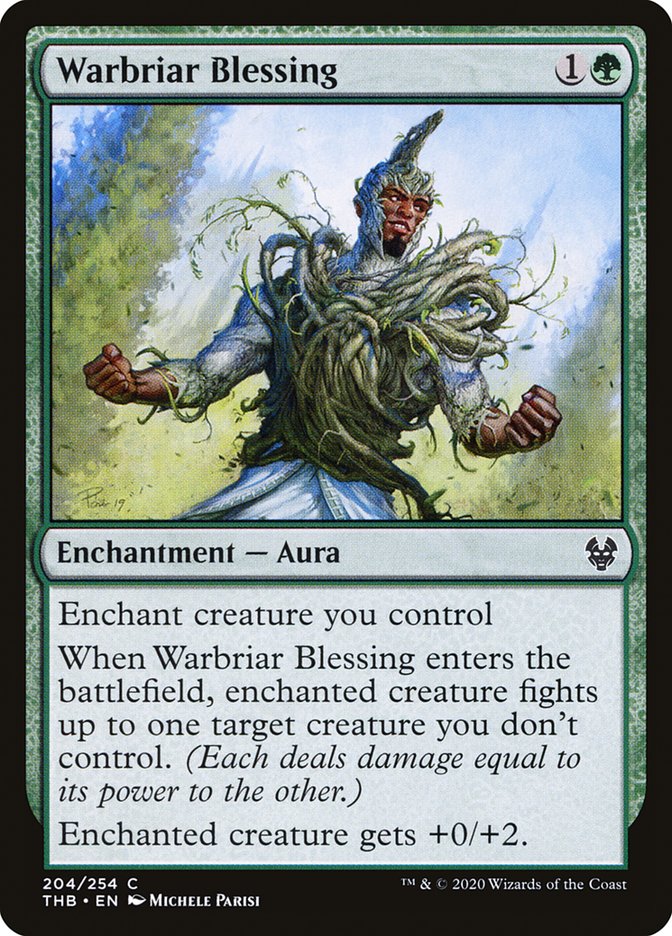 Warbriar Blessing [Theros Beyond Death] - The Mythic Store | 24h Order Processing