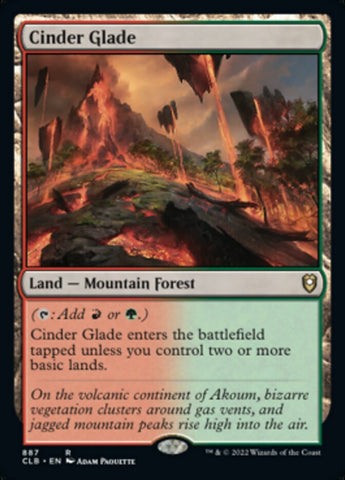 Cinder Glade [Commander Legends: Battle for Baldur's Gate] - The Mythic Store | 24h Order Processing