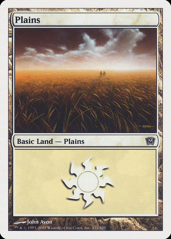 Plains (331) [Ninth Edition] - The Mythic Store | 24h Order Processing