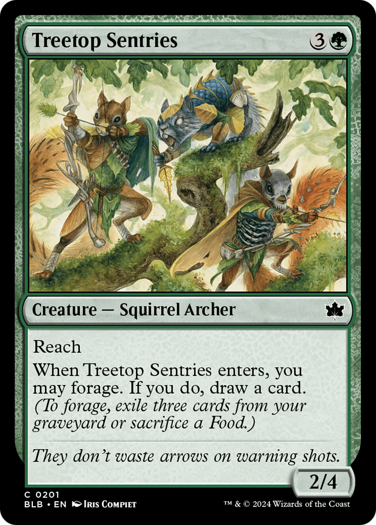 Treetop Sentries [Bloomburrow] - The Mythic Store | 24h Order Processing