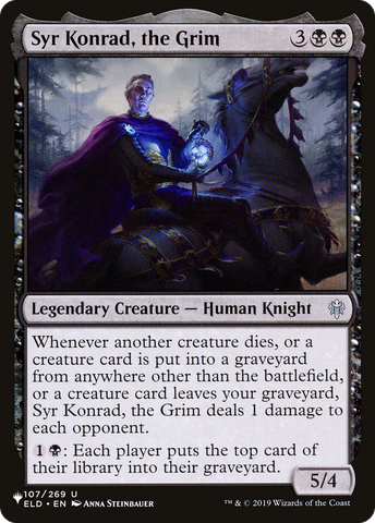Syr Konrad, the Grim [The List] - The Mythic Store | 24h Order Processing