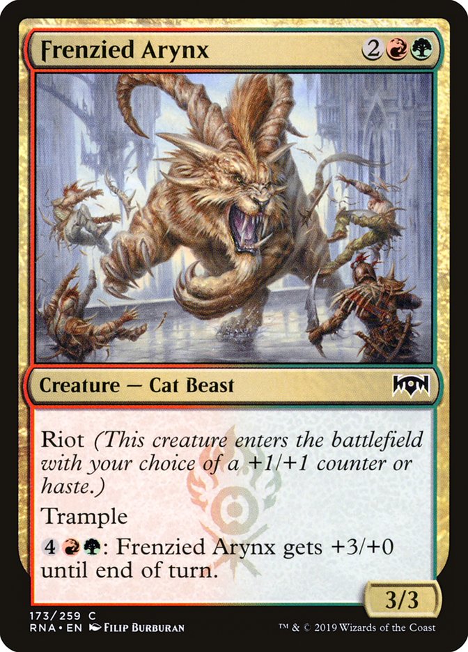 Frenzied Arynx [Ravnica Allegiance] - The Mythic Store | 24h Order Processing