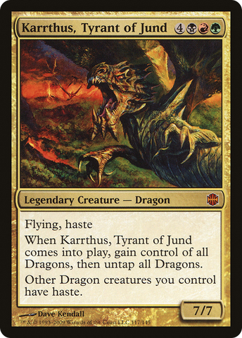 Karrthus, Tyrant of Jund [Alara Reborn] - The Mythic Store | 24h Order Processing