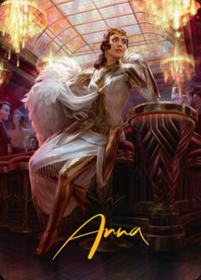 Elspeth Resplendent 1 Art Card (Gold-Stamped Signature) [Streets of New Capenna Art Series] - The Mythic Store | 24h Order Processing