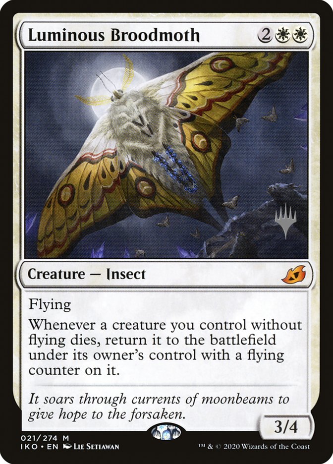 Luminous Broodmoth (Promo Pack) [Ikoria: Lair of Behemoths Promos] - The Mythic Store | 24h Order Processing
