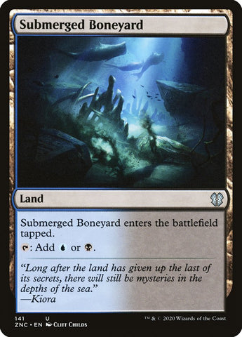 Submerged Boneyard [Zendikar Rising Commander] - The Mythic Store | 24h Order Processing