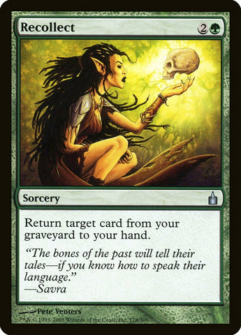 Recollect [Ravnica: City of Guilds] - The Mythic Store | 24h Order Processing