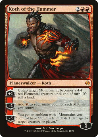 Koth of the Hammer [Duel Decks: Venser vs. Koth] - The Mythic Store | 24h Order Processing
