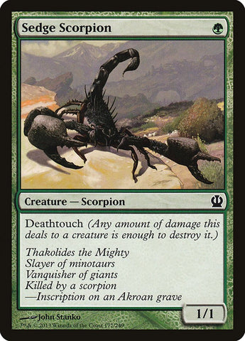 Sedge Scorpion [Theros] - The Mythic Store | 24h Order Processing