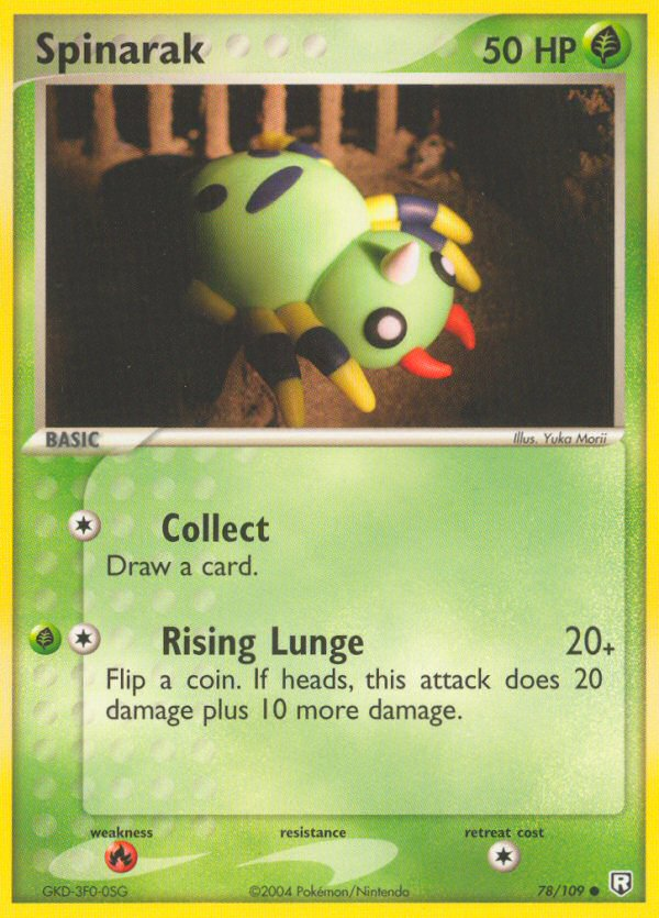 Spinarak (78/109) [EX: Team Rocket Returns] - The Mythic Store | 24h Order Processing