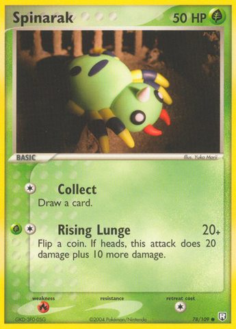 Spinarak (78/109) [EX: Team Rocket Returns] - The Mythic Store | 24h Order Processing