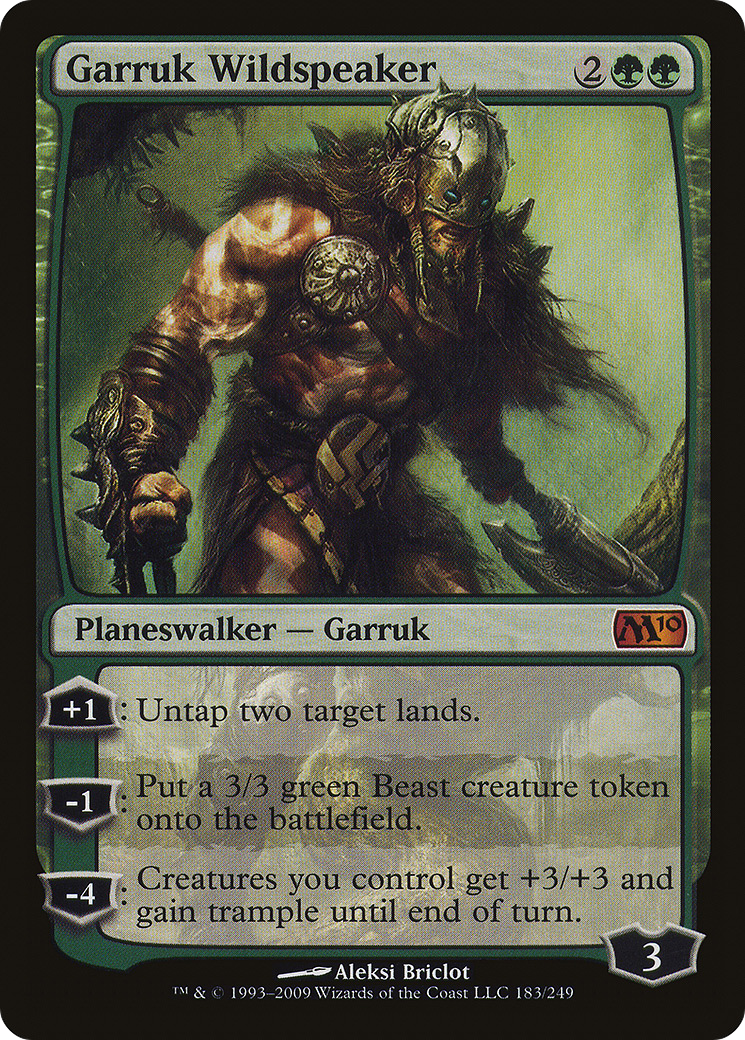 Garruk Wildspeaker [Magic 2010] - The Mythic Store | 24h Order Processing