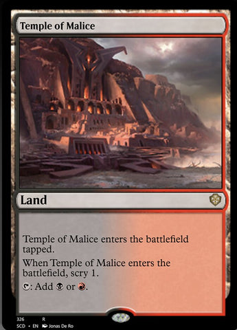 Temple of Malice [Starter Commander Decks] - The Mythic Store | 24h Order Processing