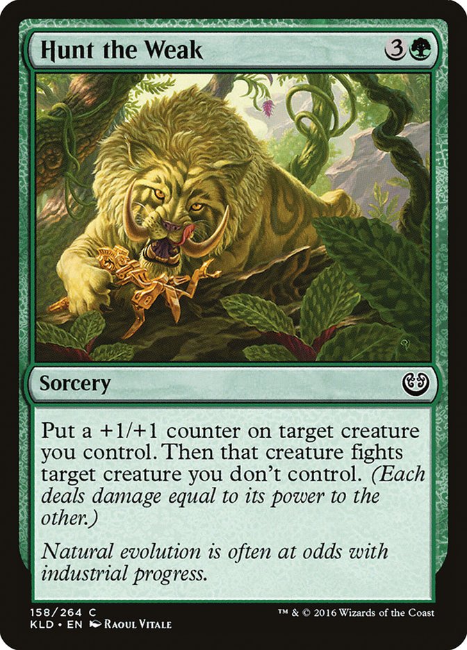 Hunt the Weak [Kaladesh] - The Mythic Store | 24h Order Processing