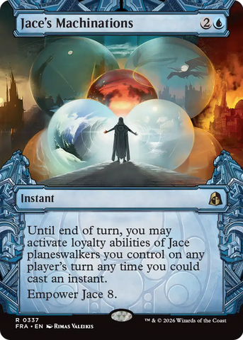 Jace's Machinations (Showcase) [Reality Fracture] - The Mythic Store | 24h Order Processing