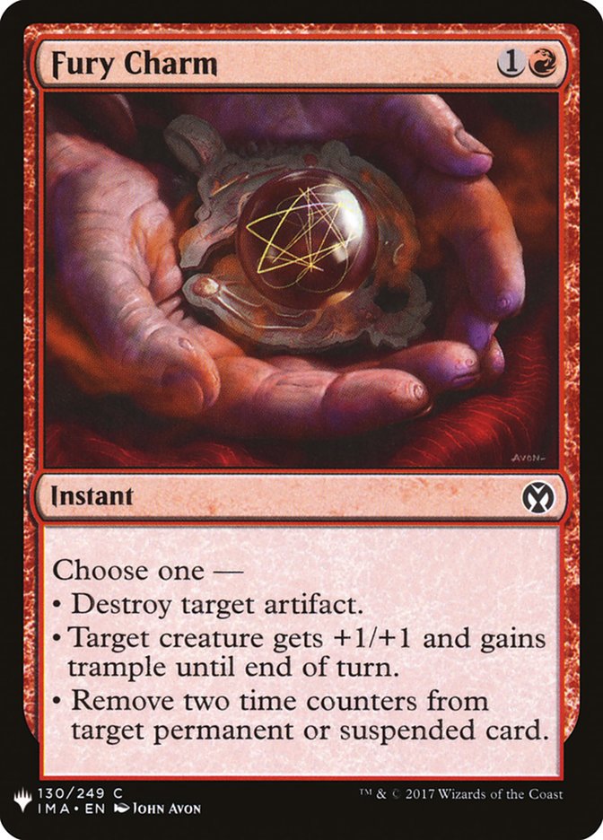 Fury Charm [Mystery Booster] - The Mythic Store | 24h Order Processing