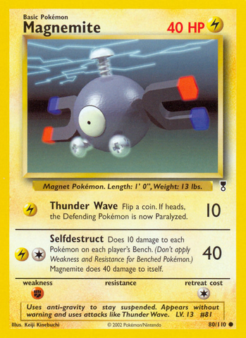 Magnemite (80/110) [Legendary Collection] - The Mythic Store | 24h Order Processing