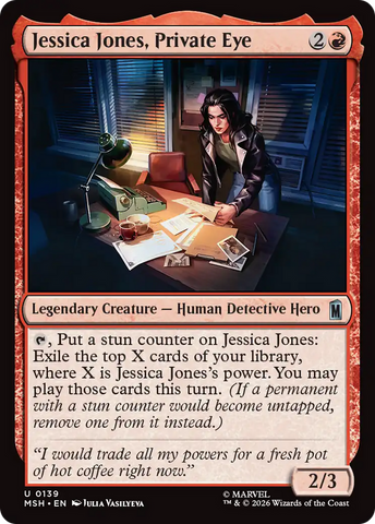 Jessica Jones, Private Eye [Marvel Super Heroes] - The Mythic Store | 24h Order Processing