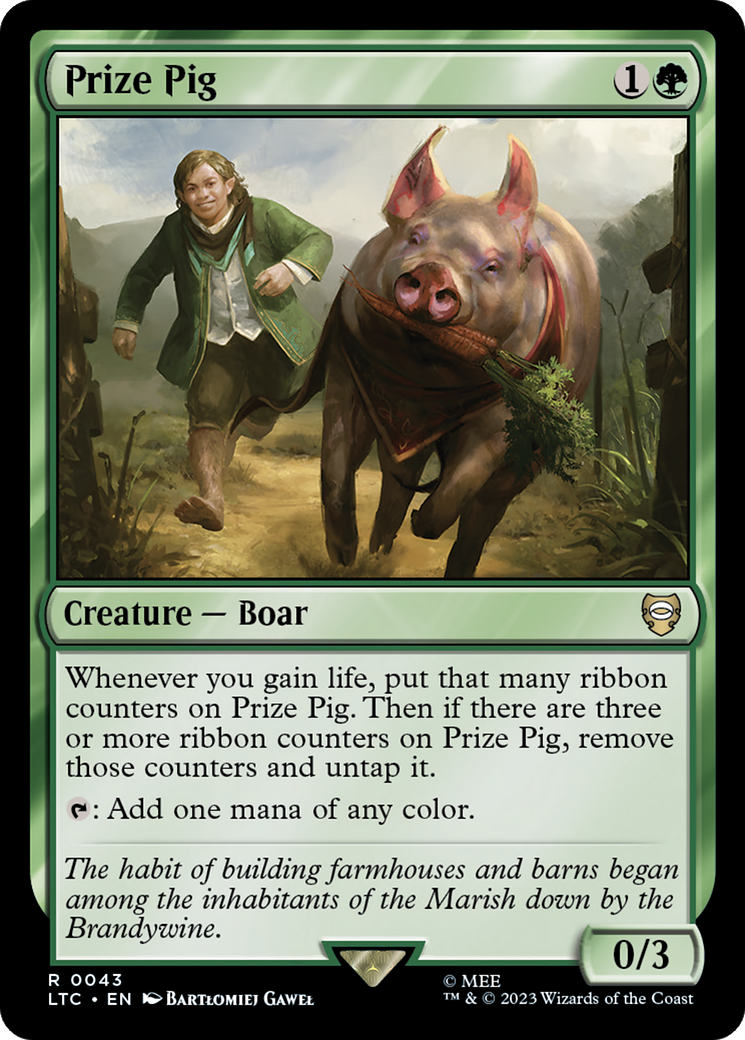 Prize Pig [The Lord of the Rings: Tales of Middle-Earth Commander] - The Mythic Store | 24h Order Processing