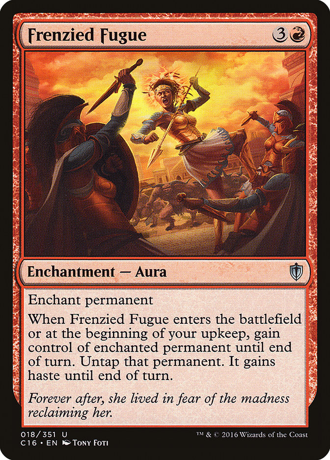 Frenzied Fugue [Commander 2016] - The Mythic Store | 24h Order Processing