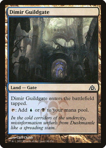 Dimir Guildgate [Dragon's Maze] - The Mythic Store | 24h Order Processing