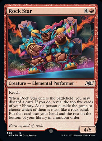 Rock Star (Galaxy Foil) [Unfinity] - The Mythic Store | 24h Order Processing