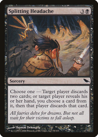 Splitting Headache [Shadowmoor] - The Mythic Store | 24h Order Processing