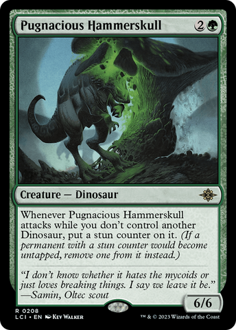 Pugnacious Hammerskull [The Lost Caverns of Ixalan] - The Mythic Store | 24h Order Processing