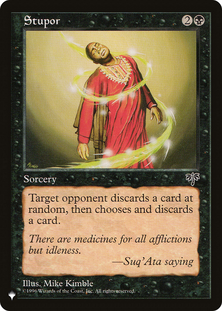 Stupor [The List] - The Mythic Store | 24h Order Processing