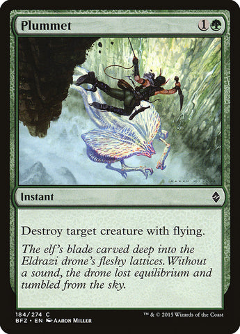 Plummet [Battle for Zendikar] - The Mythic Store | 24h Order Processing