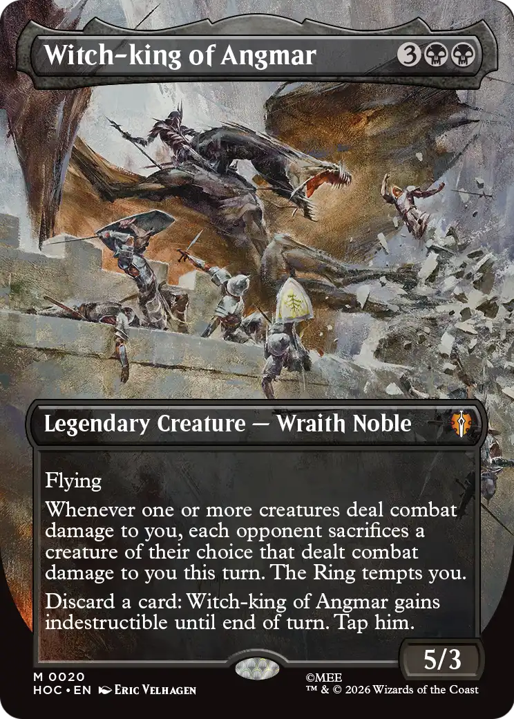 Witch-king of Angmar (Borderless) [The Hobbit: Eternal-Legal] - The Mythic Store | 24h Order Processing