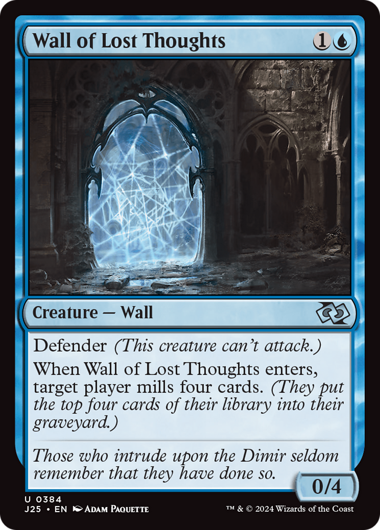 Wall of Lost Thoughts [Foundations Jumpstart] - The Mythic Store | 24h Order Processing