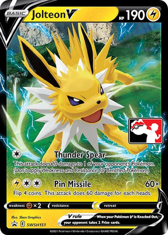 Jolteon V (SWSH151) [Prize Pack Series One] - The Mythic Store | 24h Order Processing