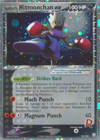 Rocket's Hitmonchan ex (98/109) [EX: Team Rocket Returns] - The Mythic Store | 24h Order Processing