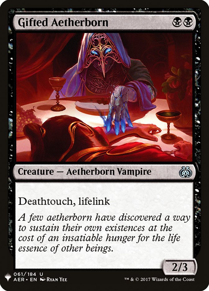 Gifted Aetherborn [Mystery Booster] - The Mythic Store | 24h Order Processing