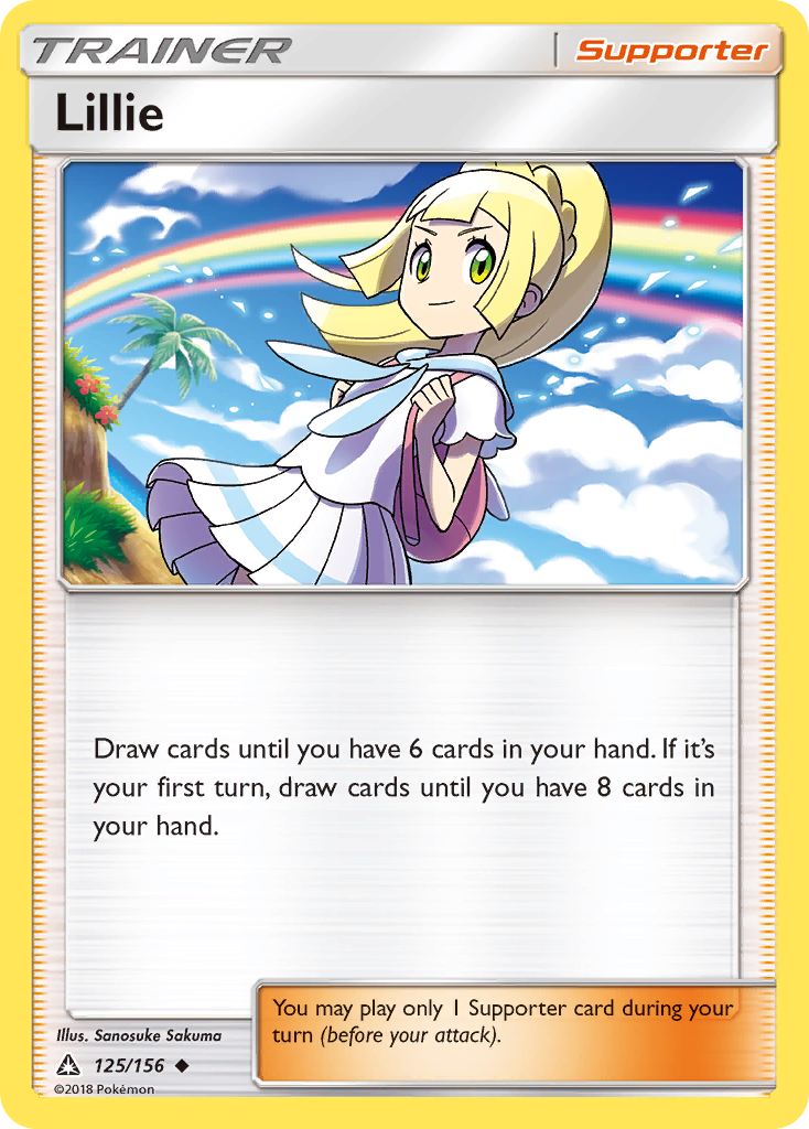 Lillie (125/156) [Sun & Moon: Ultra Prism] - The Mythic Store | 24h Order Processing