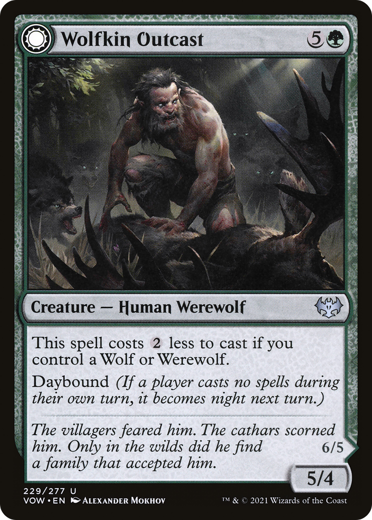 Wolfkin Outcast // Wedding Crasher [Innistrad: Crimson Vow] - The Mythic Store | 24h Order Processing