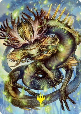 Kura, the Boundless Sky Art Card (Gold-Stamped Signature) [Kamigawa: Neon Dynasty Art Series] - The Mythic Store | 24h Order Processing
